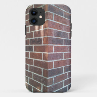 Funda Para iPhone 11 Esquina de un edificio de ladrillo rojo