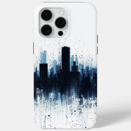 Funda Para iPhone 15 Pro Max Esquina urbana azul
