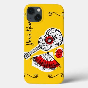 Funda Para iPhone 13 Esquinas de souvenirs Españolas Nombre iPad Mini f