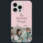 Funda Para iPhone 15 Pro Max "Esta Mamá Pertenece A" Estuche De Teléfono Fotogr<br><div class="desc">Celebra el vínculo especial entre una madre y sus pequeños con este sincero estuche de teléfono personalizado "Esta mamá pertenece a... " - ¡el regalo perfecto para el Día de la Madre! Este funda elegante y práctico presenta tu elección de texto personalizado (por ejemplo, nombres de niños) y fotos favoritas,...</div>