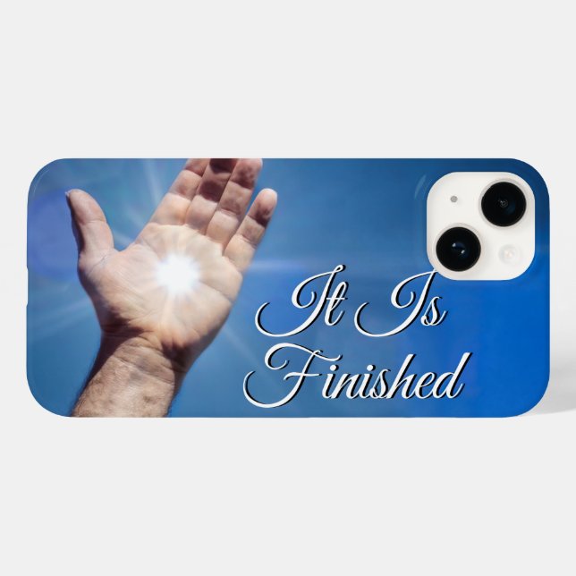 Funda De Case-Mate Para iPhone Está Terminado (Reverso  (Horizontal))