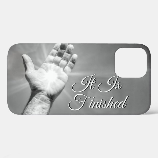 Funda De Case-Mate Para iPhone Está Terminado Grises (Reverso (Horizontal))