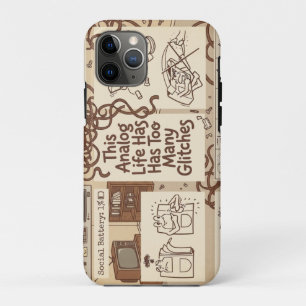 Funda Para iPhone 11 Pro Esta Vida Analógica Tiene Demasiados Errores Pegat