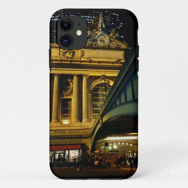 Funda De Case-Mate Para iPhone Estación central magnífica - noche - New York City (Reverso)