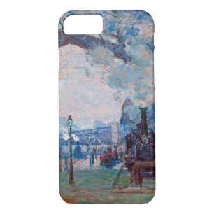 Funda Para iPhone 8/7 Estación de Saint-Lazare, Monet