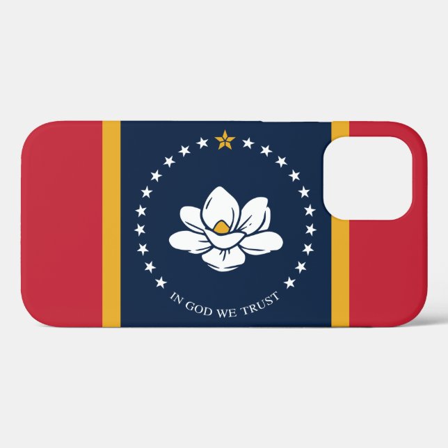 Funda De Case-Mate Para iPhone Estado de Misisipi (Reverso  (Horizonal))