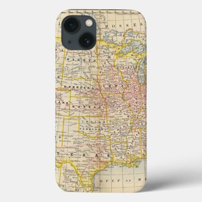 Funda De Case-Mate Para iPhone Estados Unidos 4 (Reverso)
