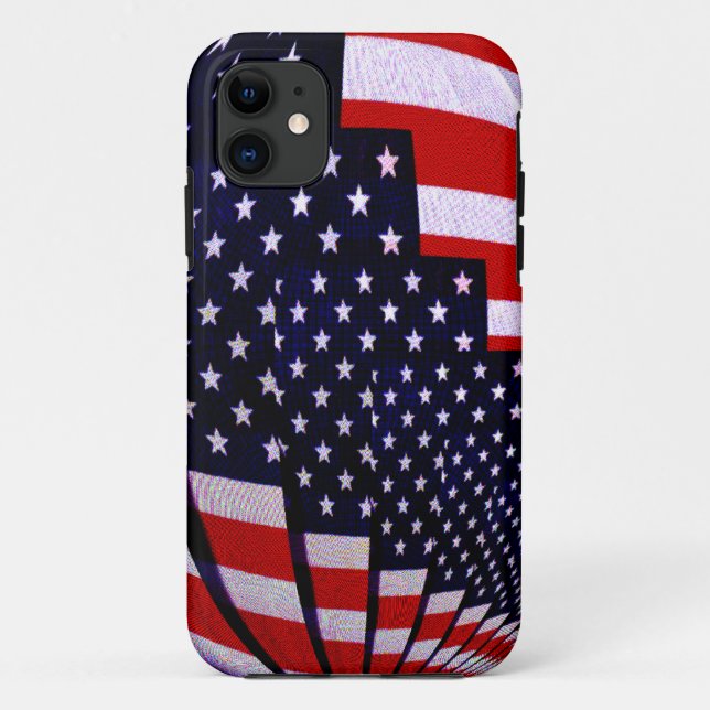 Funda De Case-Mate Para iPhone Estados Unidos, América Love_ (Reverso)