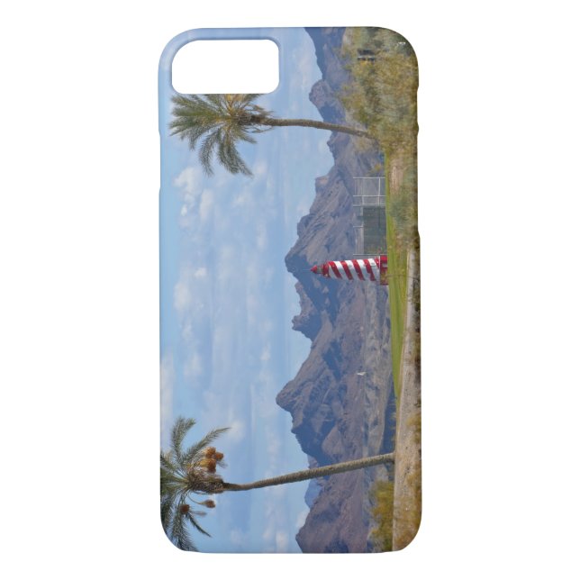 Funda De Case-Mate Para iPhone Estados Unidos, Arizona, Lake Havasu City. Faro si (Reverso)