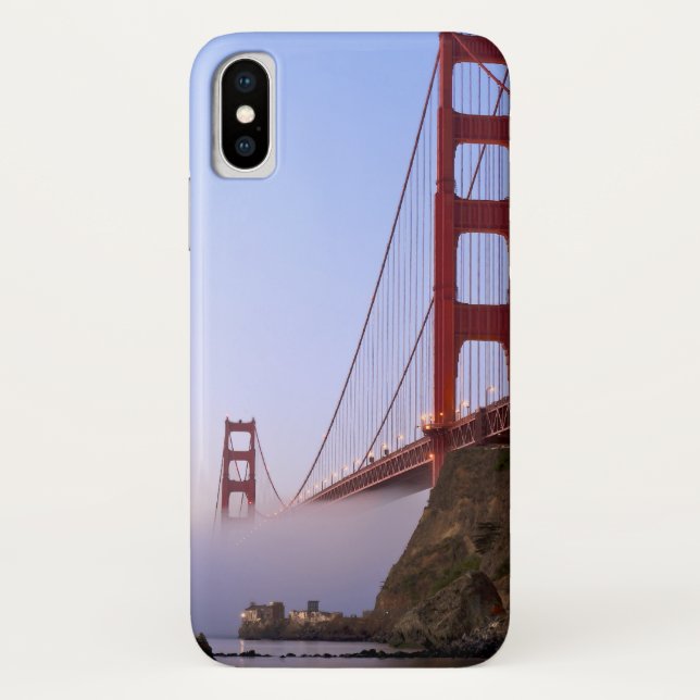Funda De Case-Mate Para iPhone Estados Unidos, California, San Francisco. Puerta  (Reverso)