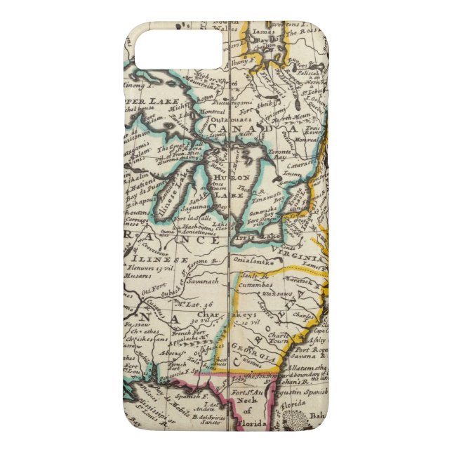Funda De Case-Mate Para iPhone Estados Unidos, Canadá, Norteamérica (Reverso)