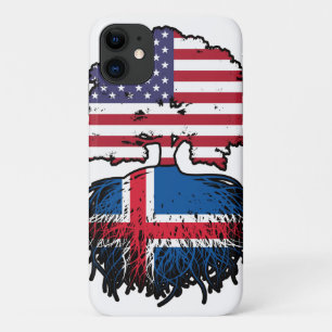 Funda Para iPhone 11 Estados Unidos de América islandesa