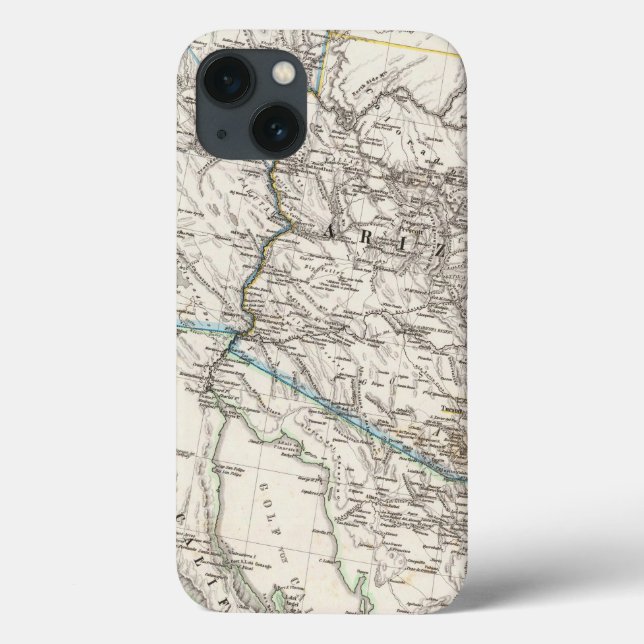 Funda De Case-Mate Para iPhone Estados Unidos de América Oeste (Reverso)