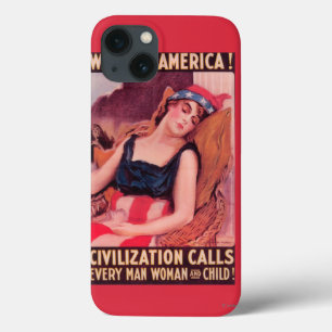 Funda Para iPhone 13 Estados Unidos de AmericaWar II promocional