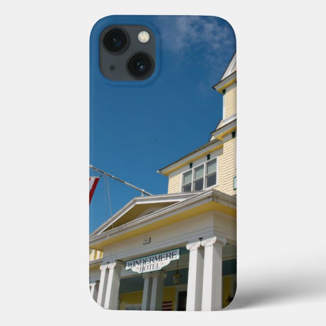 Funda De Case-Mate Para iPhone Estados Unidos, Michigan, isla Mackinac (Reverso)