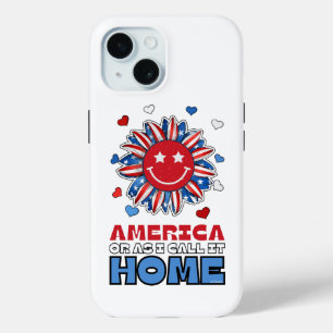 FUNDA PARA iPhone 15 ESTADOS UNIDOS, O COMO LO LLAMO, CASA