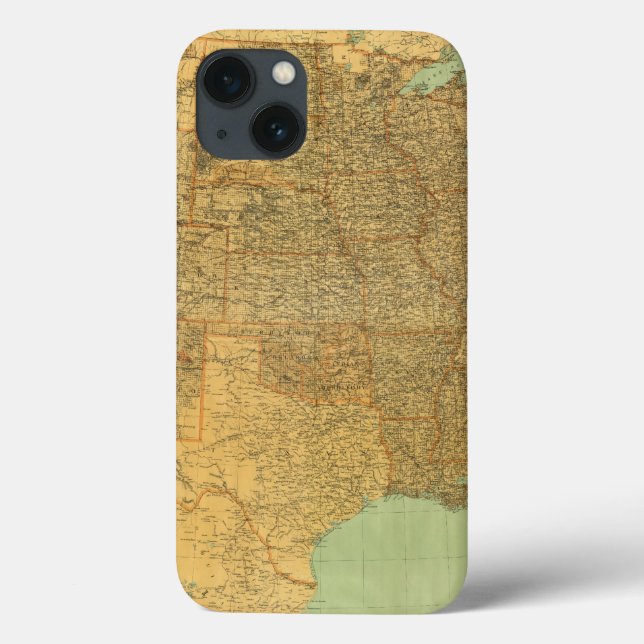Funda De Case-Mate Para iPhone Estados Unidos y territorios (Reverso)