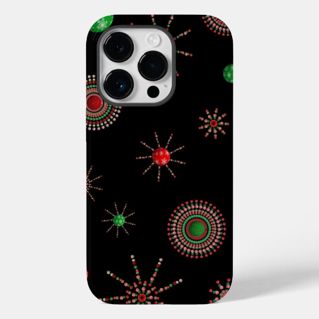 Funda De Case-Mate Para iPhone Estallido de Navidad (Reverso )