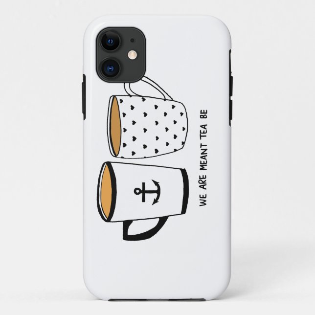 Funda De Case-Mate Para iPhone Estamos diciendo que el té sea (Reverso)