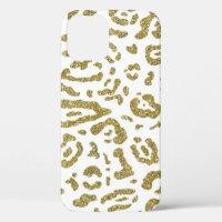 Estampa de Animal Guepardo Leopardo Blanco Brillan
