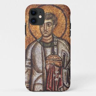 Funda Para iPhone 11 Estampa de arte mosaico ortodoxo de San Lorenzo
