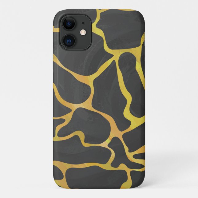 Funda De Case-Mate Para iPhone Estampa de jirafa salvaje (Reverso)