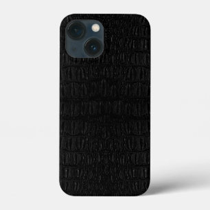 Funda Para iPhone 13 Mini Estampa de piel de caimán negro Nuevo