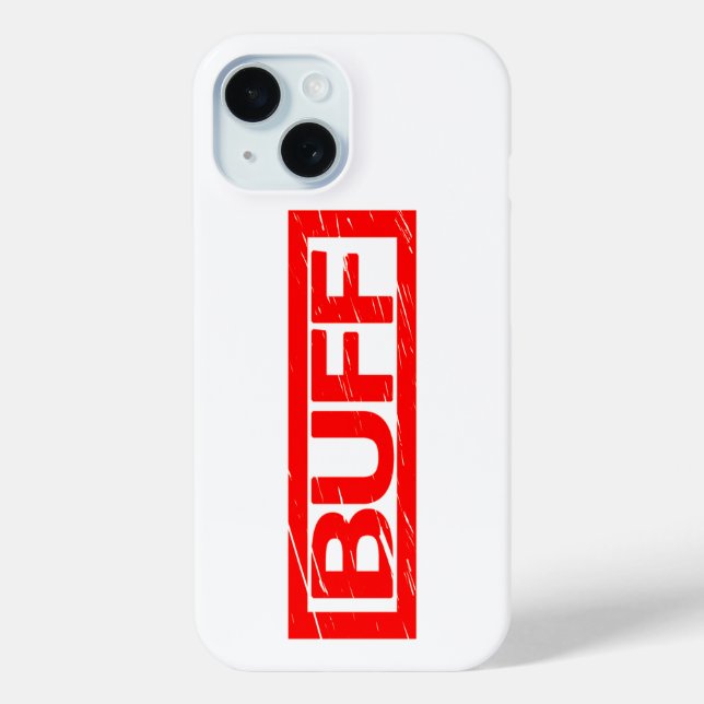 Funda De Case-Mate Para iPhone Estampación de Buff (Reverso )