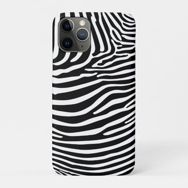 Funda De Case-Mate Para iPhone Estampado Animal Cebra (Reverso)