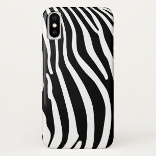 Funda Para iPhone X Estampado animal zebra
