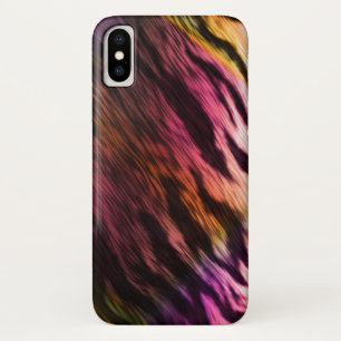 Funda Para iPhone X Estampado de animales exótico del tigre del teñi