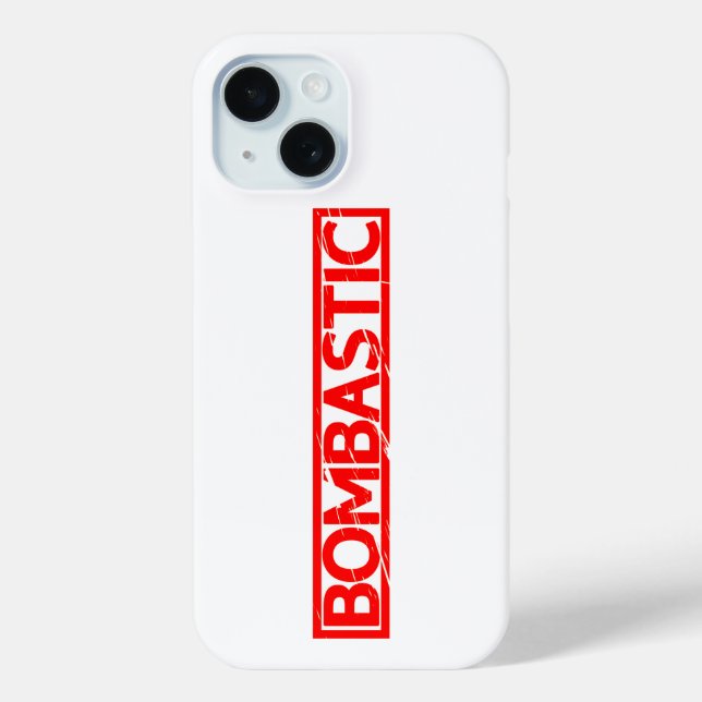 Funda De Case-Mate Para iPhone Estampado de bomba (Reverso )