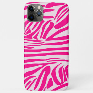 Funda Para iPhone 11 Pro Max Estampado de cebra rosa
