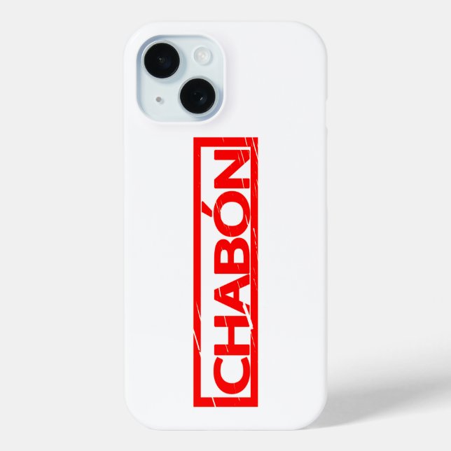 Funda De Case-Mate Para iPhone Estampado de Chabón (Reverso )