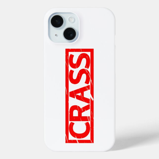 Funda De Case-Mate Para iPhone Estampado de crudo (Reverso )
