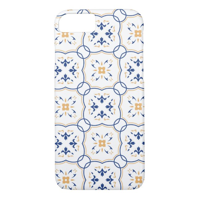 Funda De Case-Mate Para iPhone Estampado de flores (Reverso)