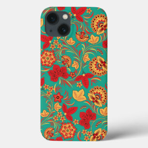 Funda Para iPhone 13 Estampado de flores 2 2