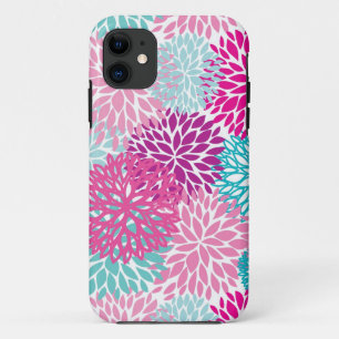 Funda Para iPhone 11 Estampado de flores brillante 2