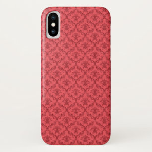 Funda Para iPhone X Estampado de flores del damasco