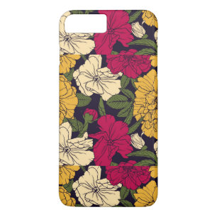 Funda Para iPhone 8 Plus/7 Plus Estampado de flores elegante