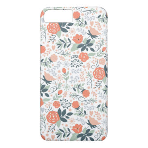 Funda Para iPhone 8 Plus/7 Plus Estampado de flores lindo femenino
