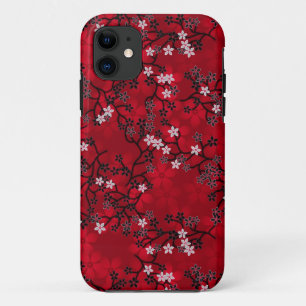 Funda Para iPhone 11 Estampado de flores oriental multicolor #7