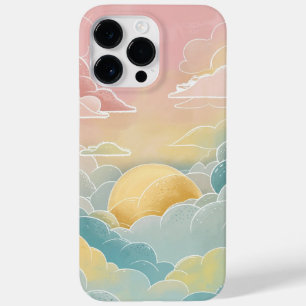 Funda Para iPhone 14 Pro Max De Case-Mate estampado de jardín impermeable en tonos pastel