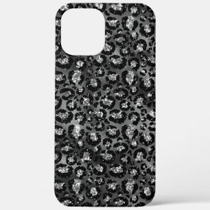 title_seo2 Estampado de leopardo negro y gris plateado
