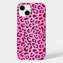 Estampado de leopardo rosa elegante