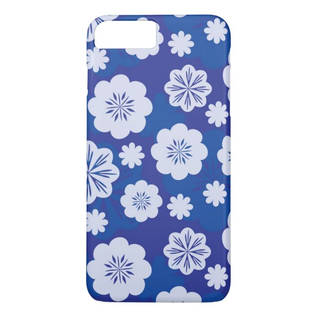Funda De Case-Mate Para iPhone estampado de plores (Reverso)