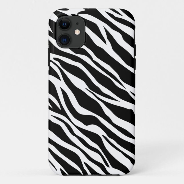 Funda De Case-Mate Para iPhone Estampado de zebra - caso del iPhone 5 (Reverso)