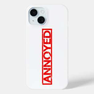Funda Para iPhone 15 Estampado enojado