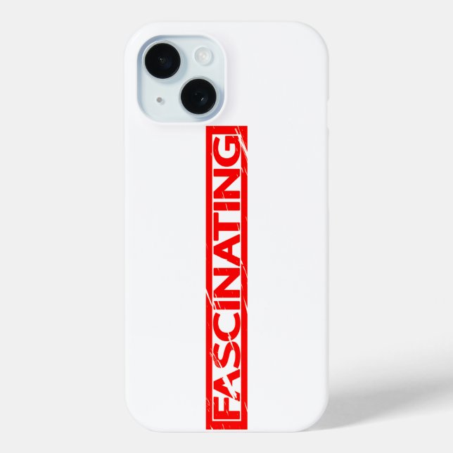 Funda De Case-Mate Para iPhone Estampado fascinante (Reverso )