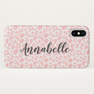 Funda Para iPhone X Estampado leopardo animal moderno personalizado